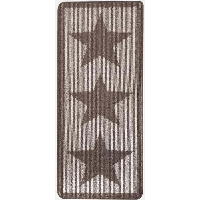 Washable Mat Geometric Star Design