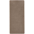 Washable Plain Brown Mat or Runner