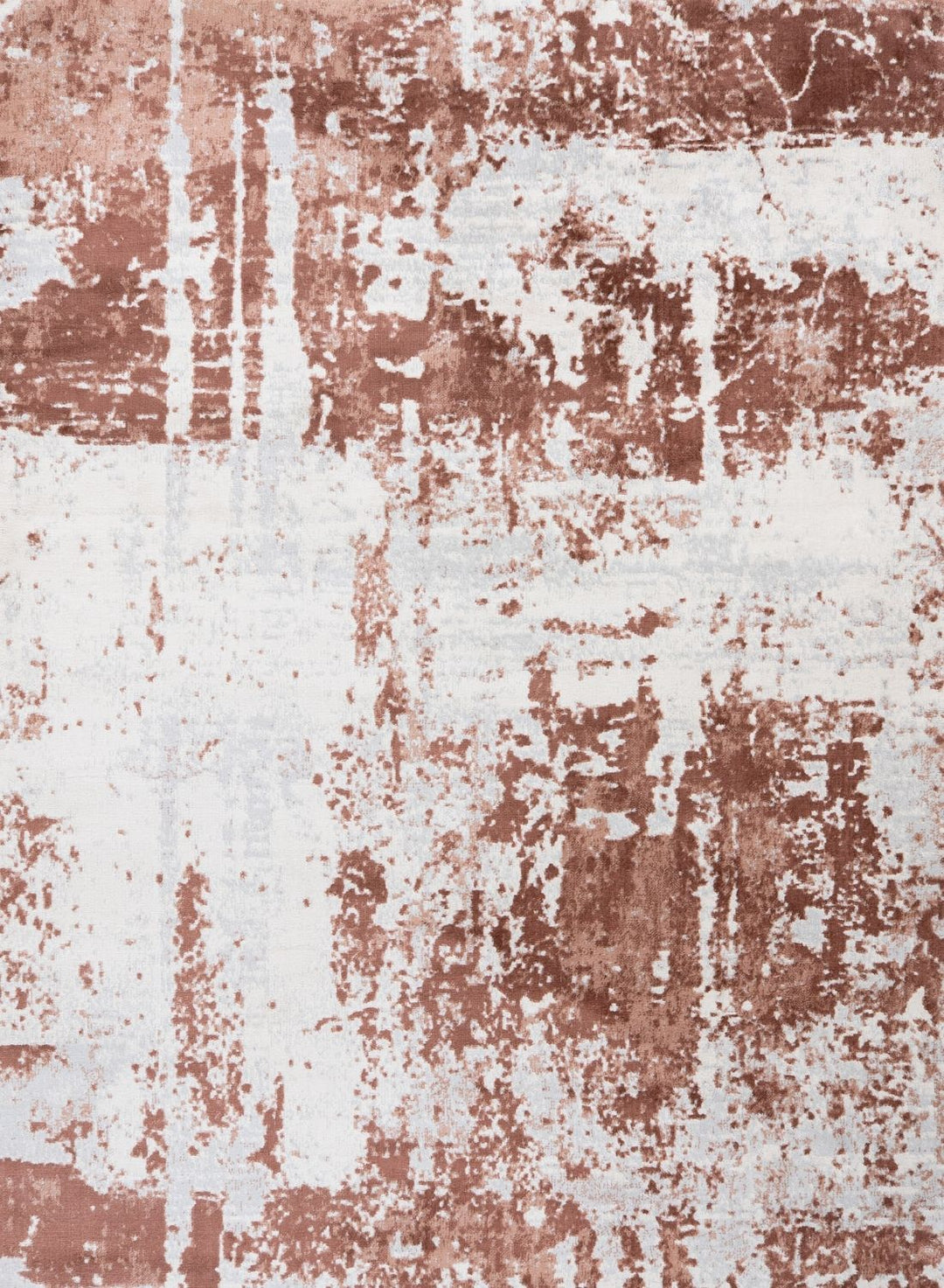 Elaris rose abstract rug, jute backing, anti-static, non-shedding | The Rugs
