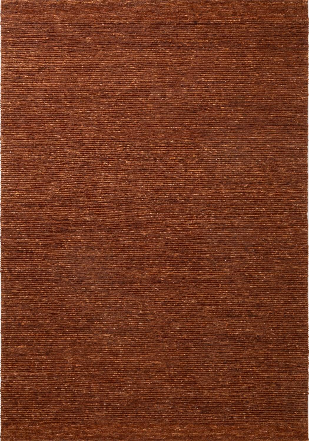 Brown textured rug