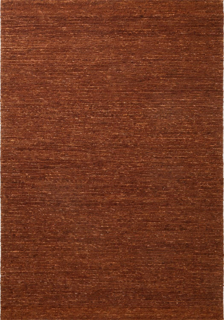 Brown textured rug