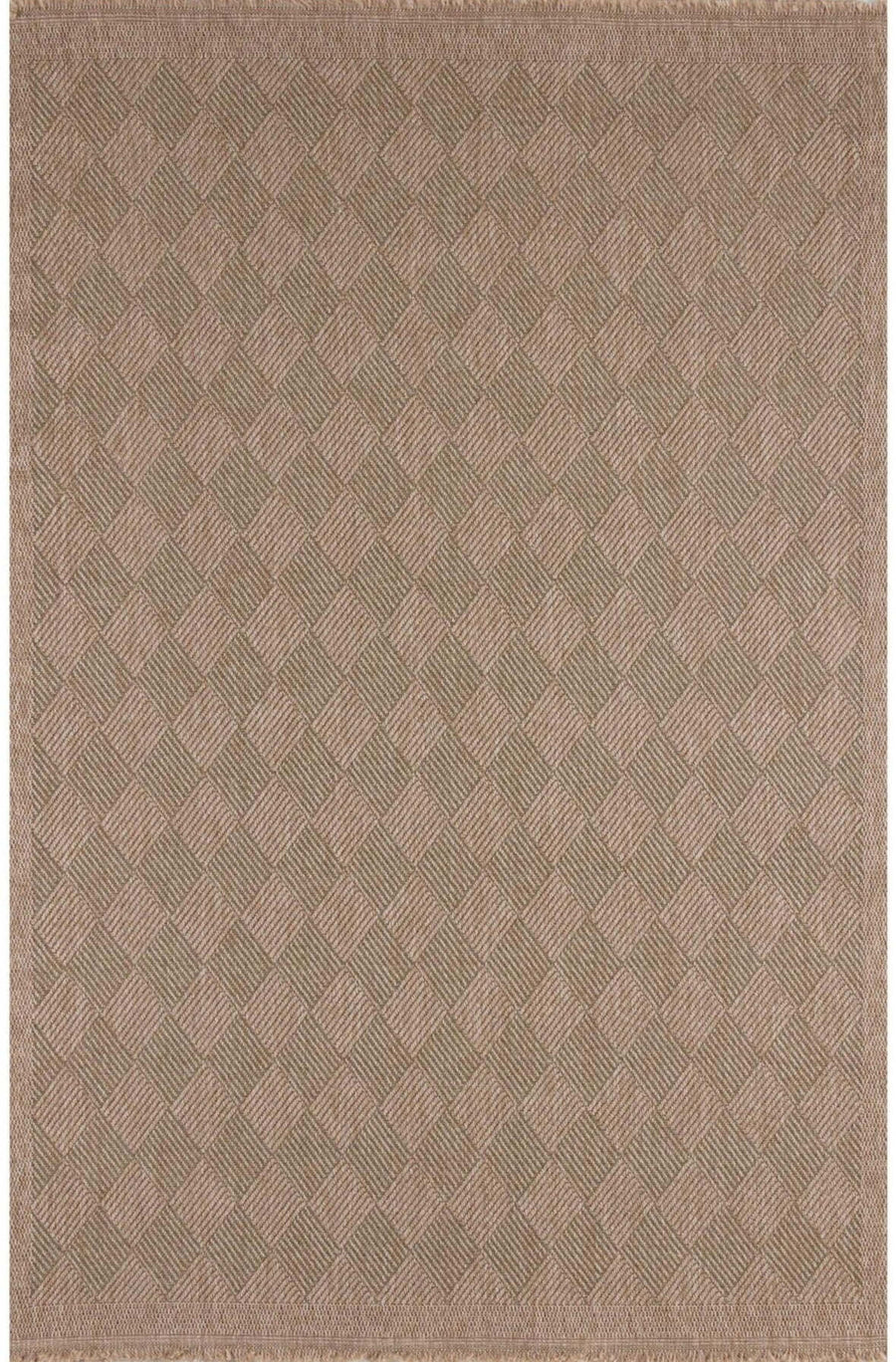 Jute-Looking Outdoor Rug | Green Garden Decor - The Rugs