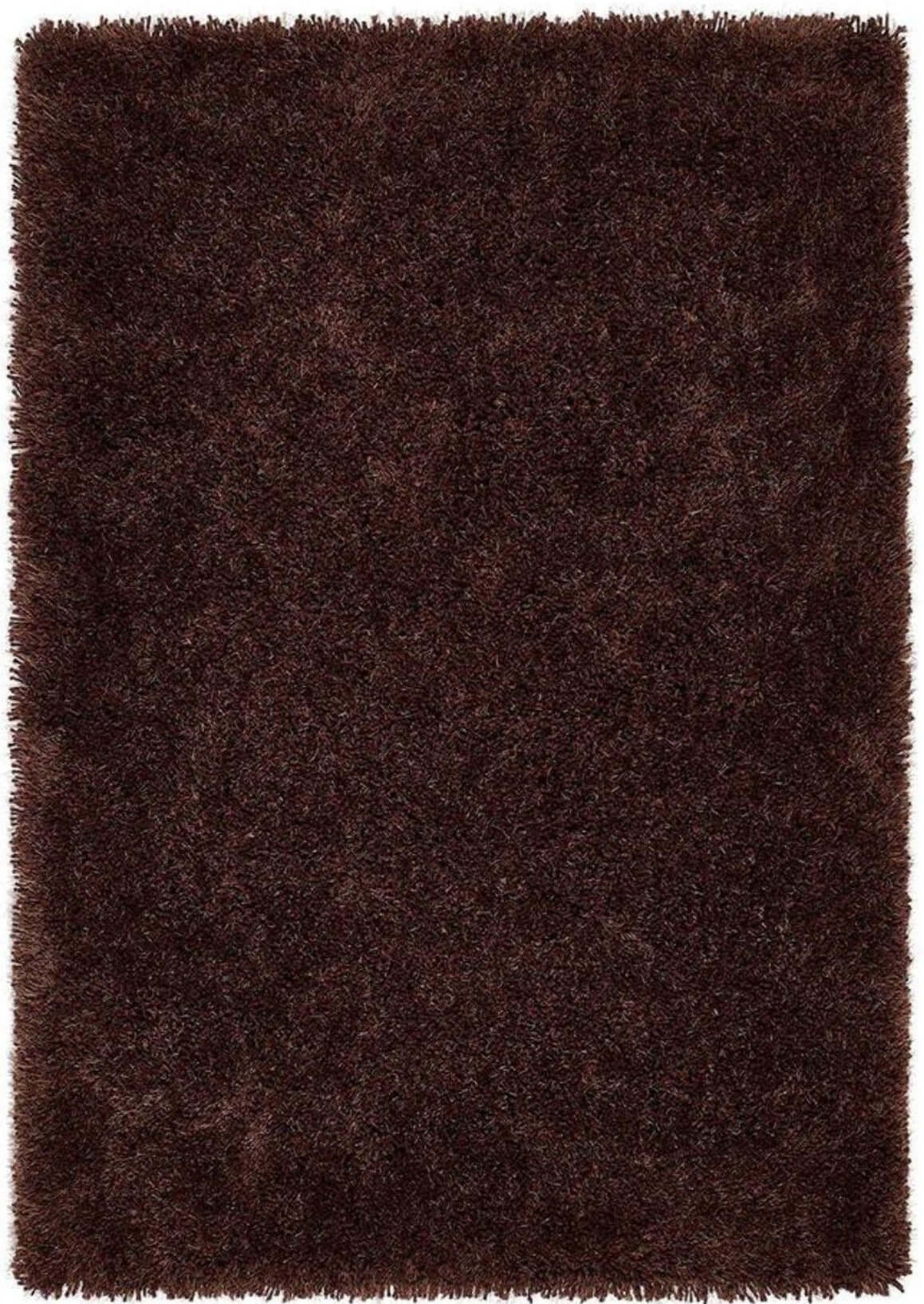 Chicago Chocolate Brown Shaggy Rug | Luxurious | The Rugs