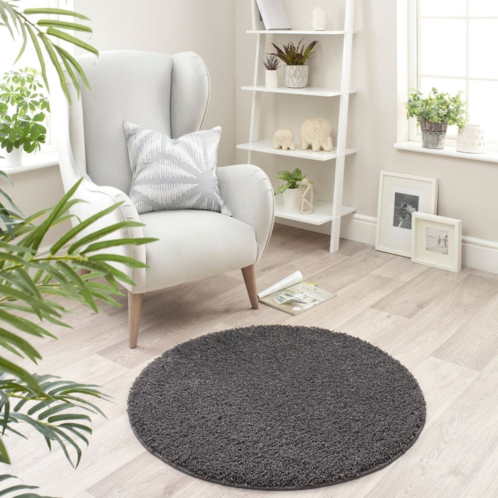 Tufted Washable Rug – Plain Design