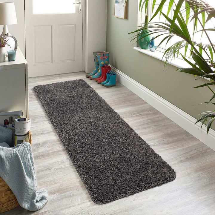 Tufted Washable Rug – Plain Design