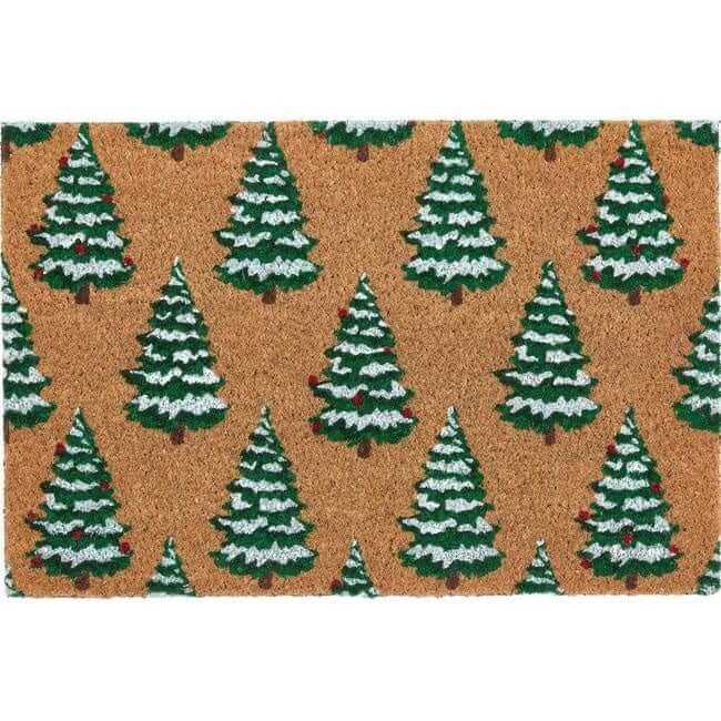 Coir Doormat Christmas & Halloween Design