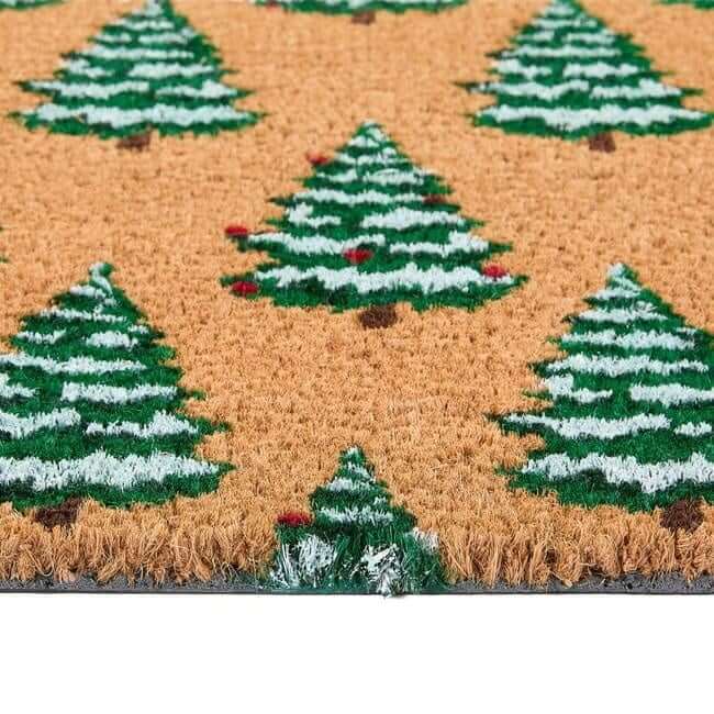 Coir Doormat Christmas & Halloween Design