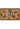 Colourful Natural Coir Doormat - 45x75 cm