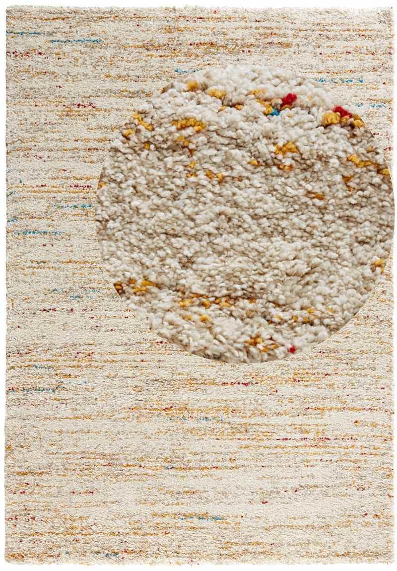 Velour Deep-Pile Chic Rug Abstract Design