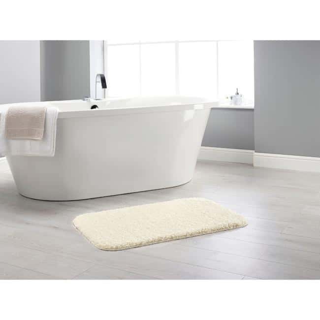 Versatile Bathroom Plain Rug