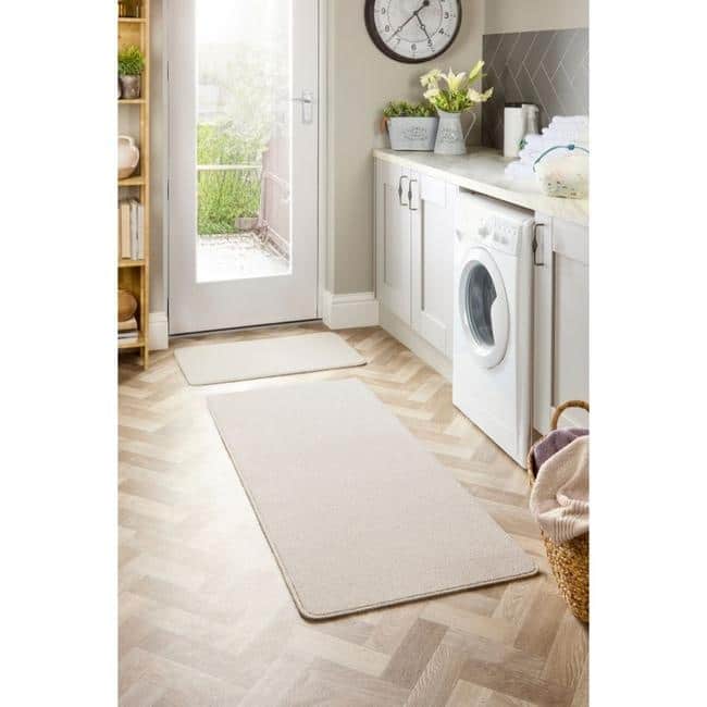 Washable Mat Plain Design