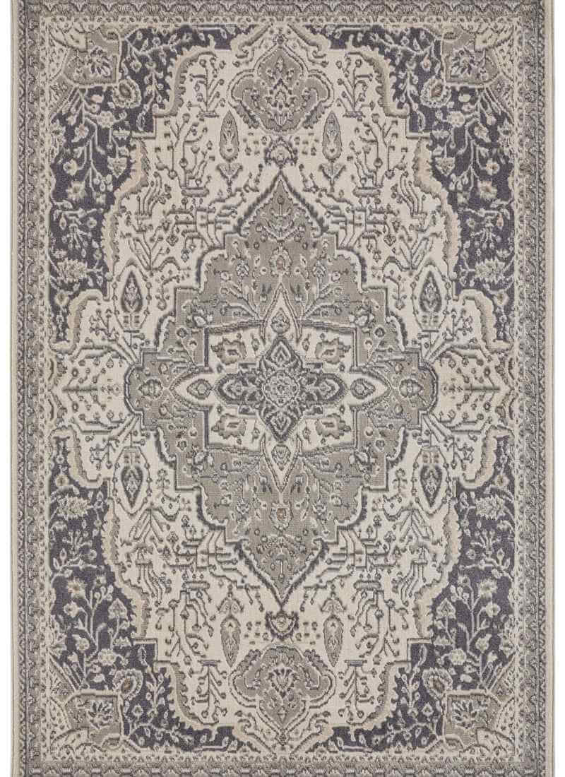 The Rugs Terrain Designer Shortpile Rug – Medallion Design