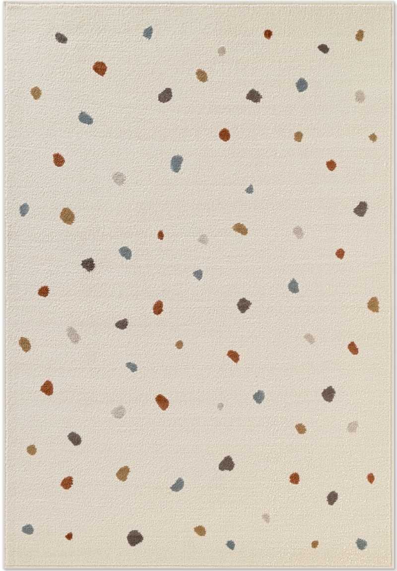 The Rugs Quality Kids Rug Funny Dots - Soft Comfortable Play