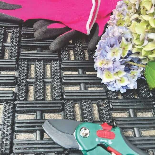 The Rugs Washable Outdoor Scraper Rubber Mat | Durable