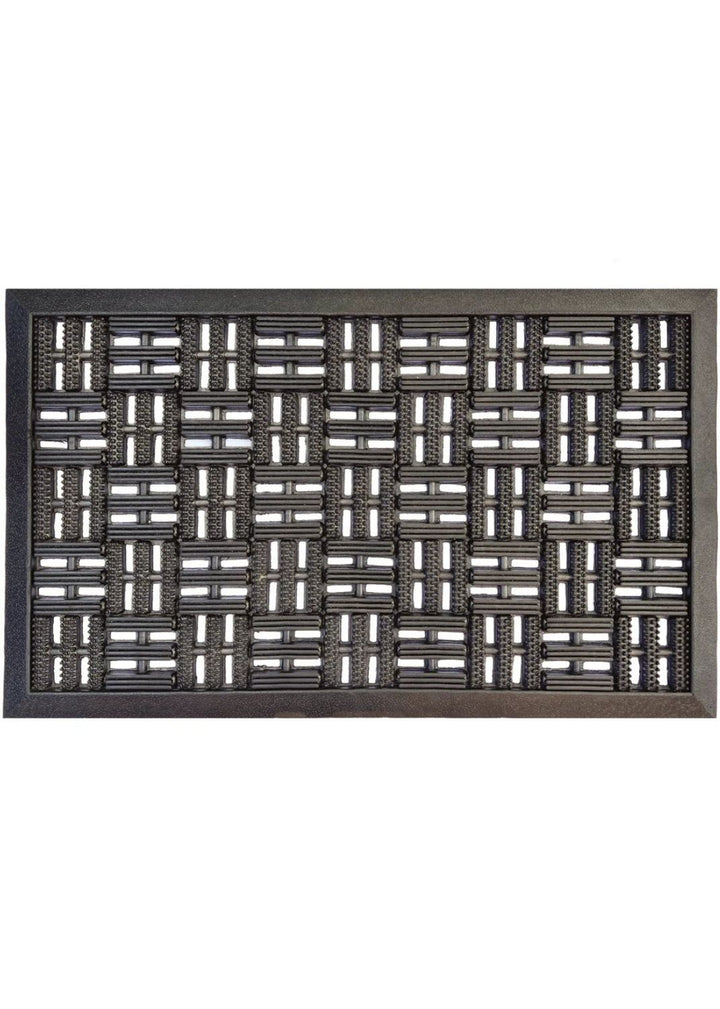 The Rugs Washable Outdoor Scraper Rubber Mat | Durable