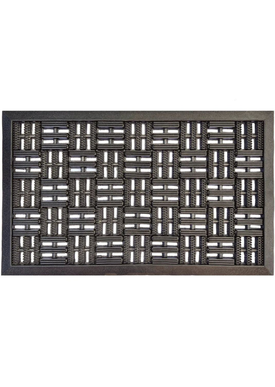 The Rugs Washable Outdoor Scraper Rubber Mat | Durable