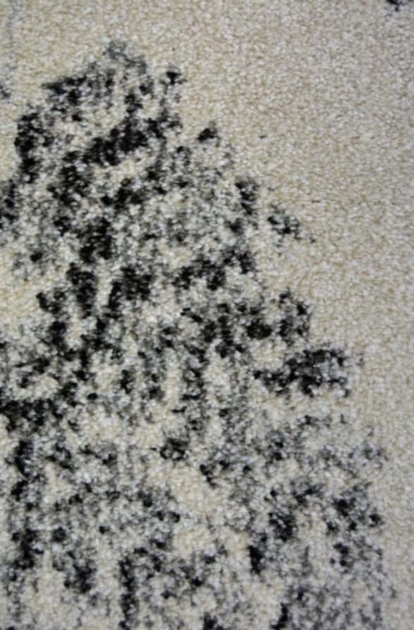 Floral Design Grey Area Rug | Spacious Elegance | The Rugs