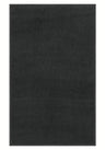 Washmellow dark grey washable rug, top view of the full rectangle rug | The Rugs