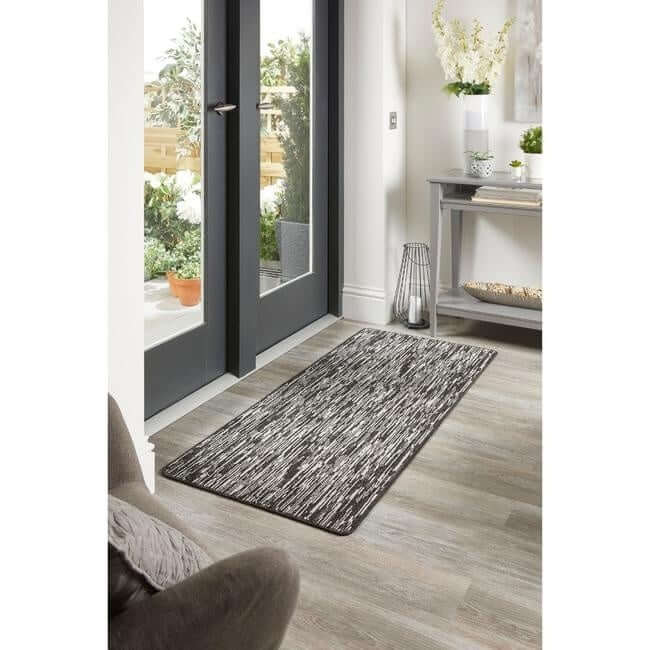 Abstract design washable mat 