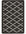 The Rugs Durable Washable Mats & Runners with Diamond Design