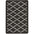 The Rugs Durable Washable Mats & Runners with Diamond Design