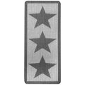 Star Dark Grey Washable Mat or Runner