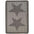 The Rugs Washable Star Design Mat & Runner | Durable Stylish