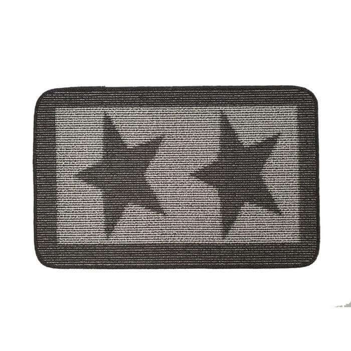 Washable Mat Geometric Star Design