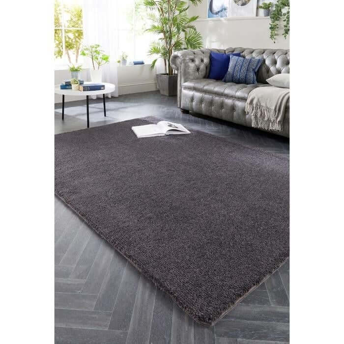 Washable My Lux Plain Shaggy Rug