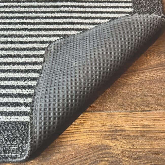 Striped Washable Mat