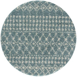 The Rugs Area Rug - Modern Luxury Shaggy Rug Moroccan Duck Egg Blue