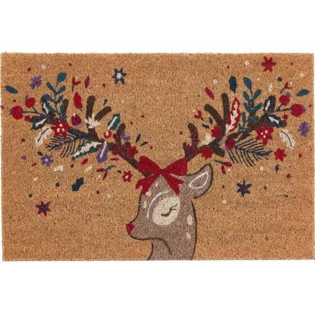 The Rugs Festive Coir Doormat: Christmas & Halloween Designs