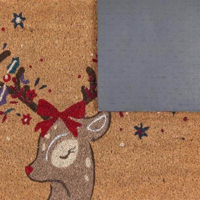 The Rugs Festive Coir Doormat: Christmas & Halloween Designs