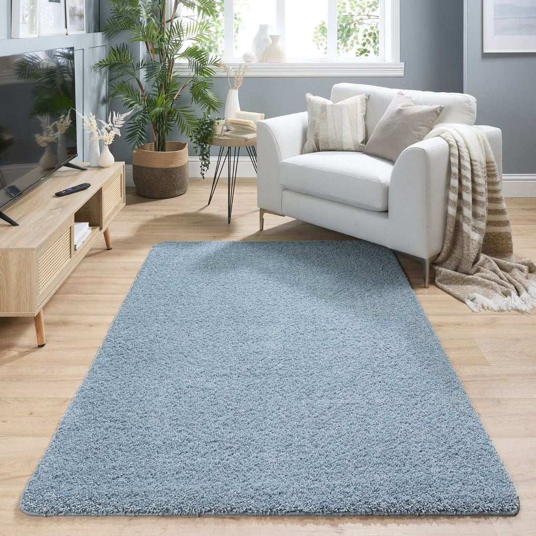 Tufted Washable Rug – Plain Design