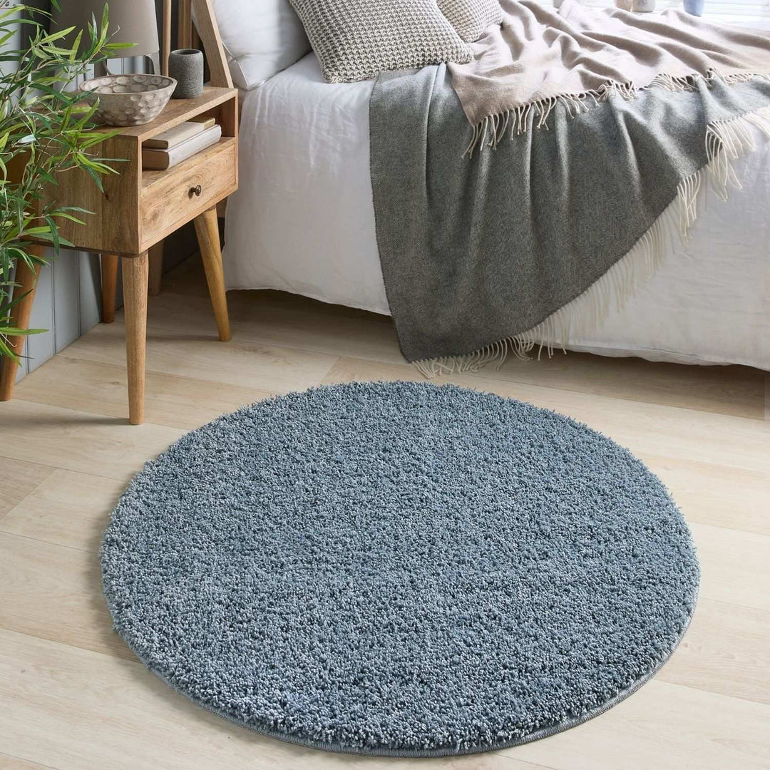 Tufted Washable Rug – Plain Design