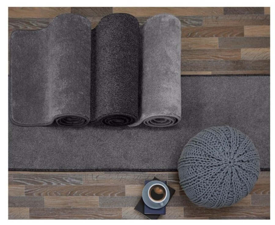 Eco-Friendly Recycled Grey Rug | Low Pile | The Rugs