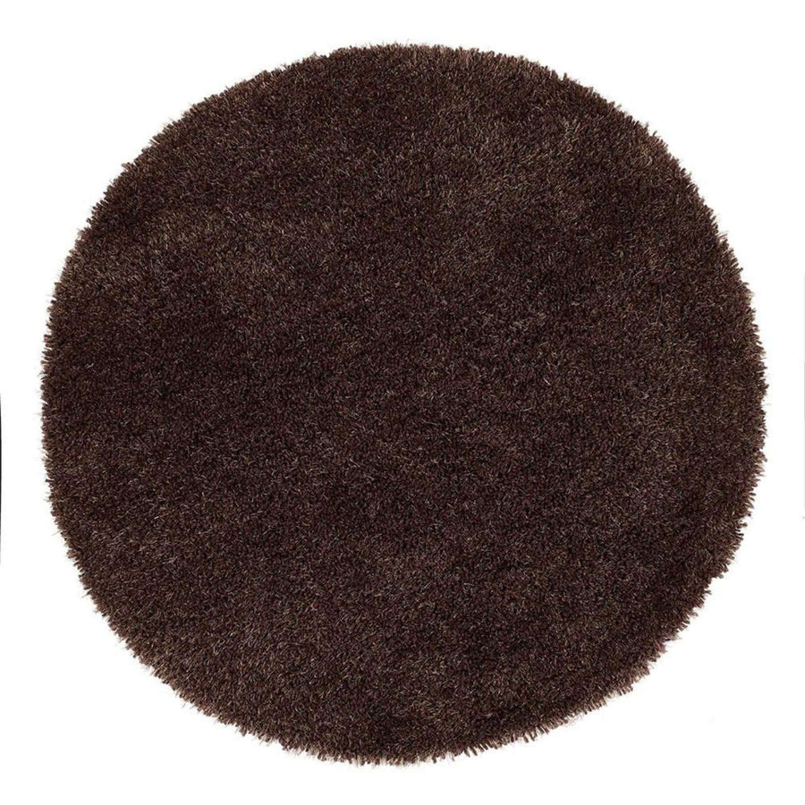 Chicago Chocolate Brown Shaggy Rug