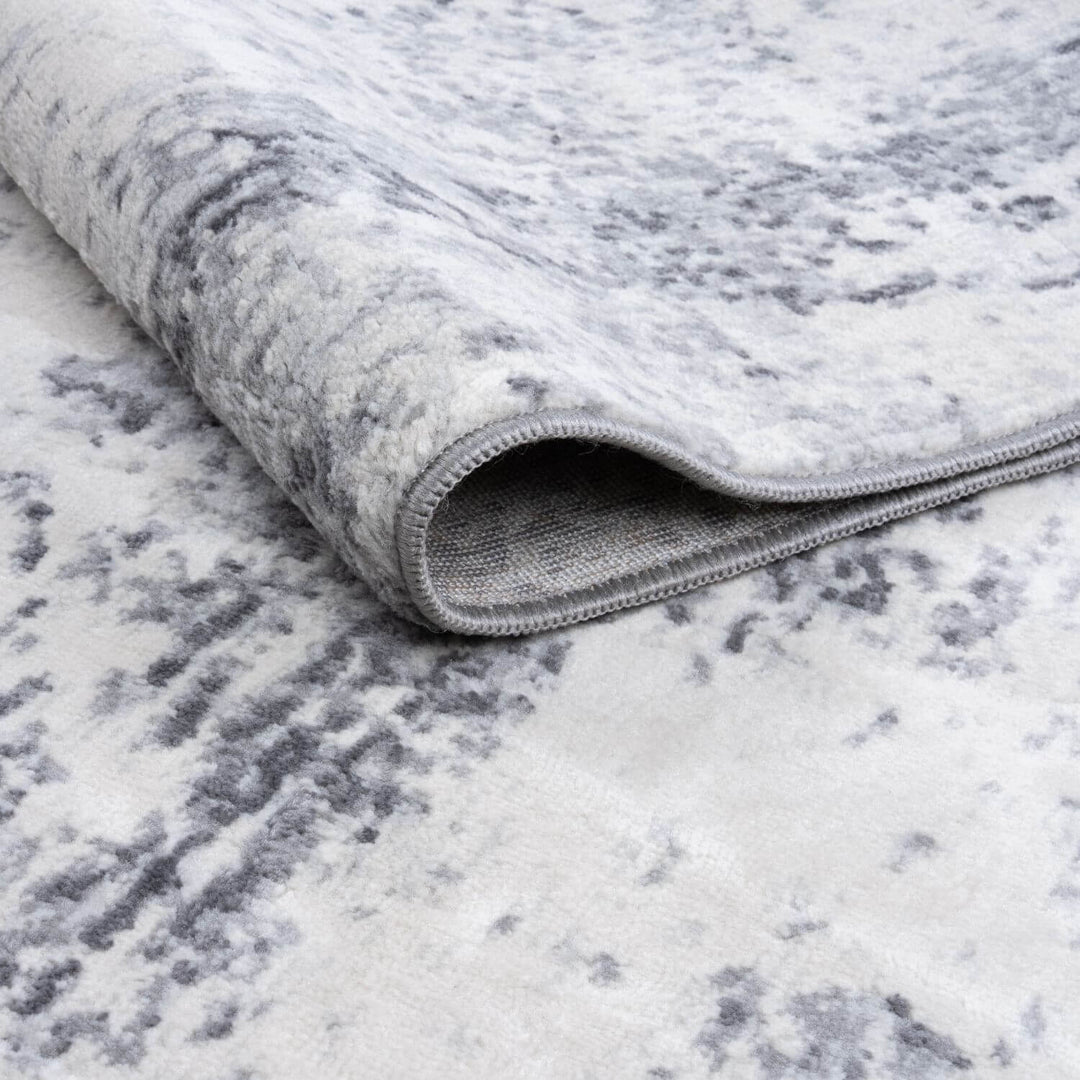 Elaris rose abstract rug, jute backing, hardwearing, polypropylene material | The Rugs