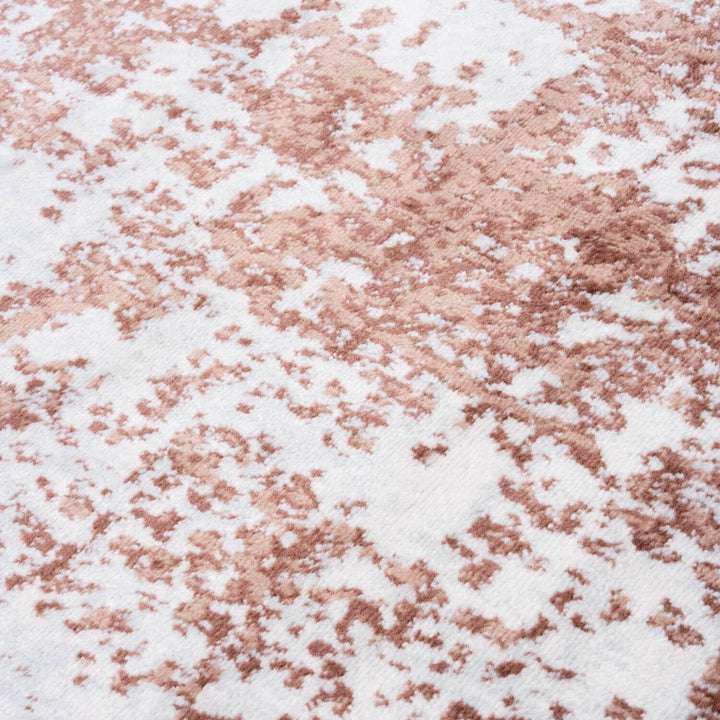 Elaris rose abstract rug, jute backing, hardwearing, polypropylene material | The Rugs