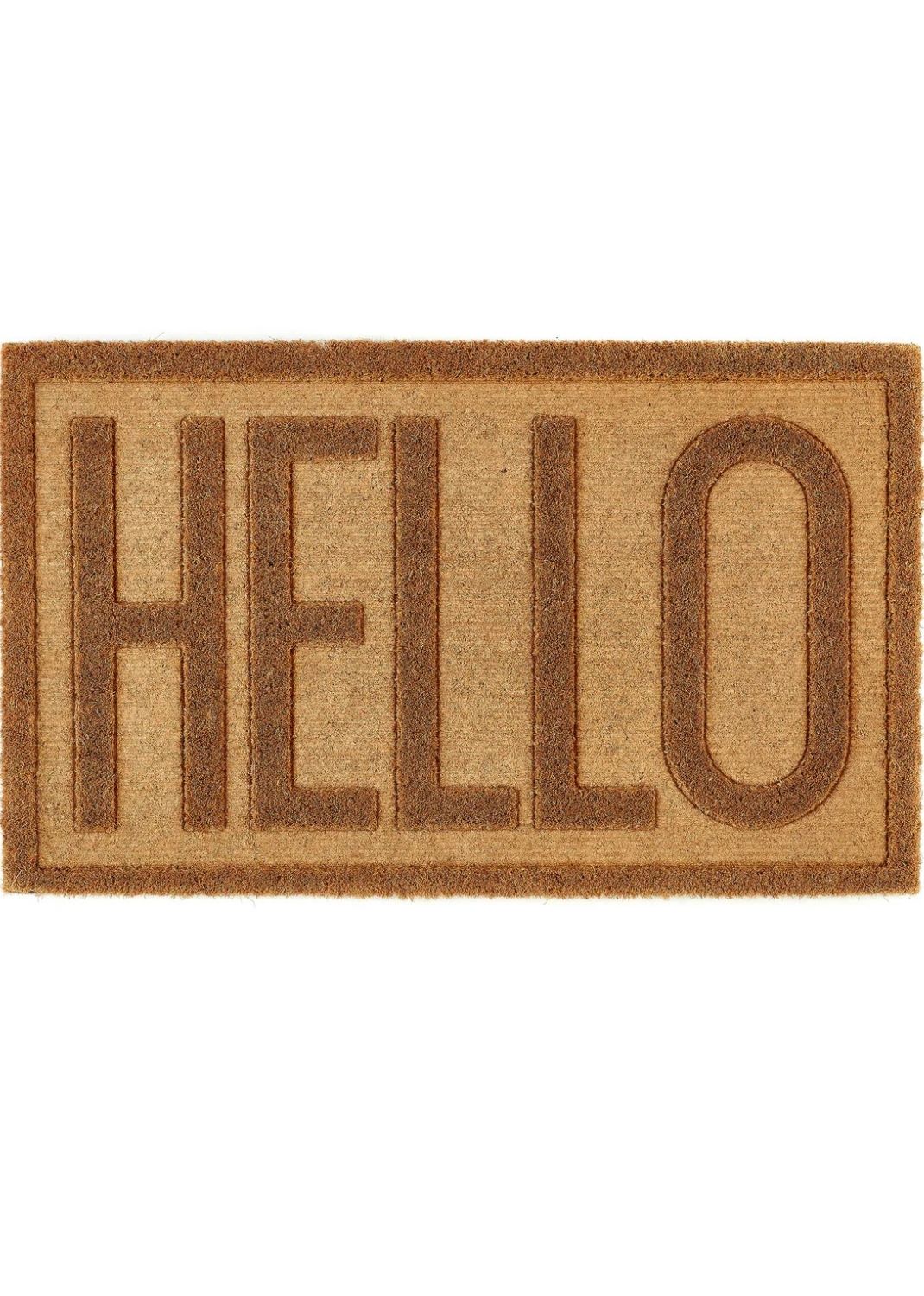 The Rugs Durable Coir Scraper Outdoor Mat | Eco-Friendly