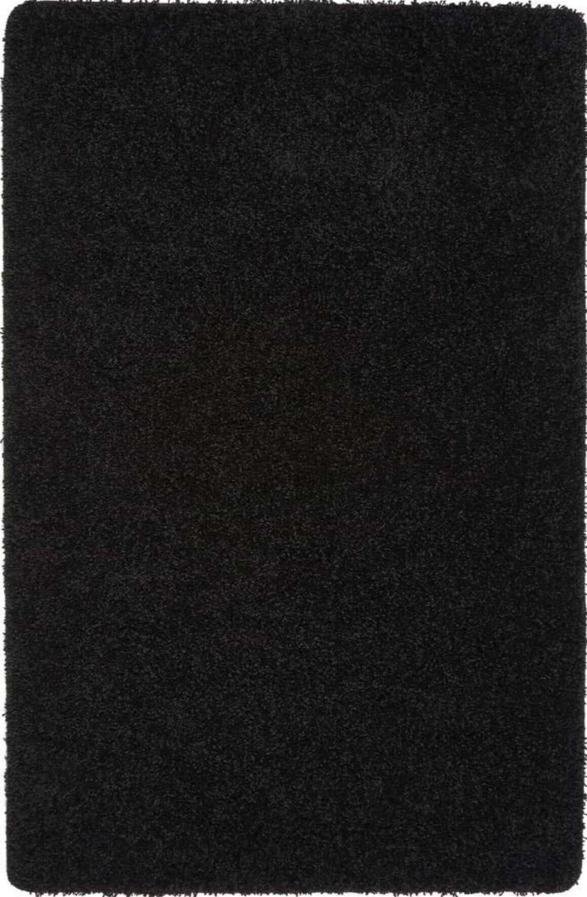 Washable Black Shaggy Rug | Luxury British Design | The Rugs