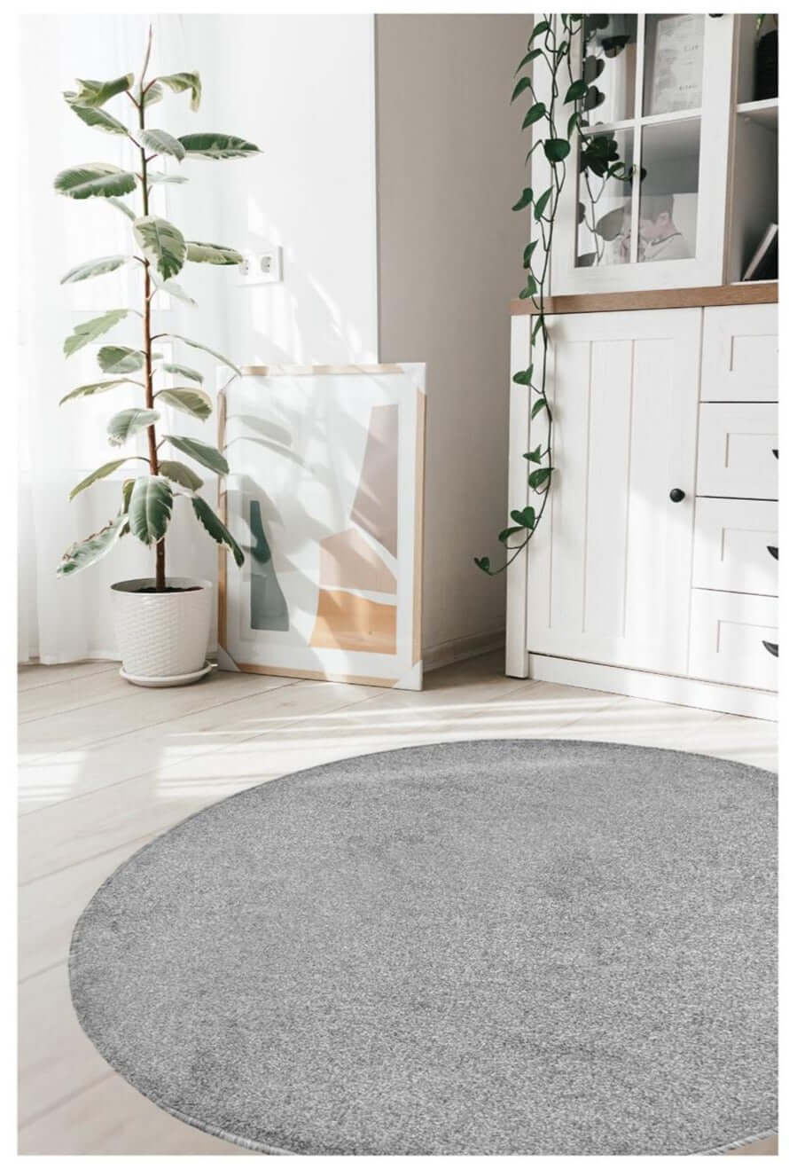 Eco-Friendly Recycled Grey Rug | Low Pile | The Rugs