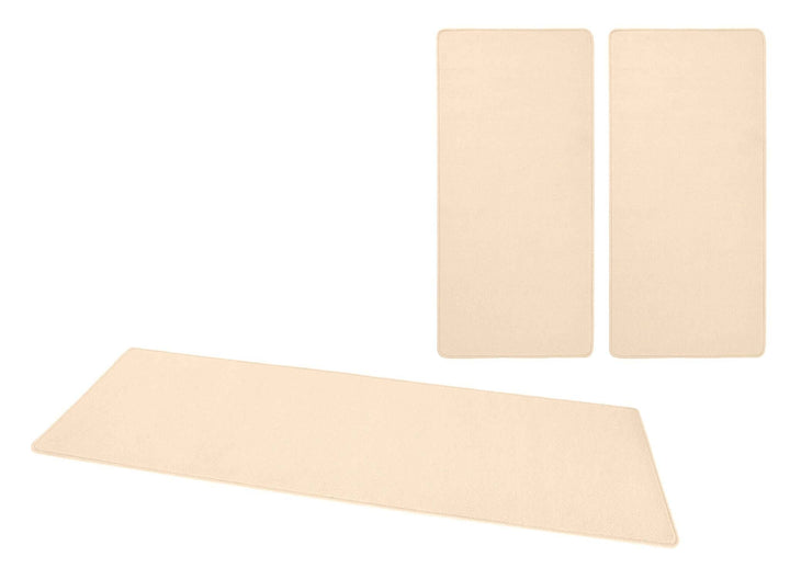 The Rugs Stylish Uni Colour 3-in-1 Rug Set - Quality Comfort