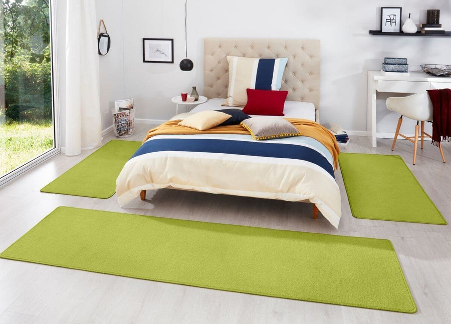 The Rugs Stylish Uni Colour 3-in-1 Rug Set - Quality Comfort