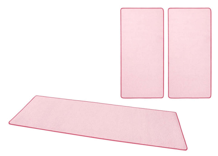 The Rugs Stylish Uni Colour 3-in-1 Rug Set - Quality Comfort