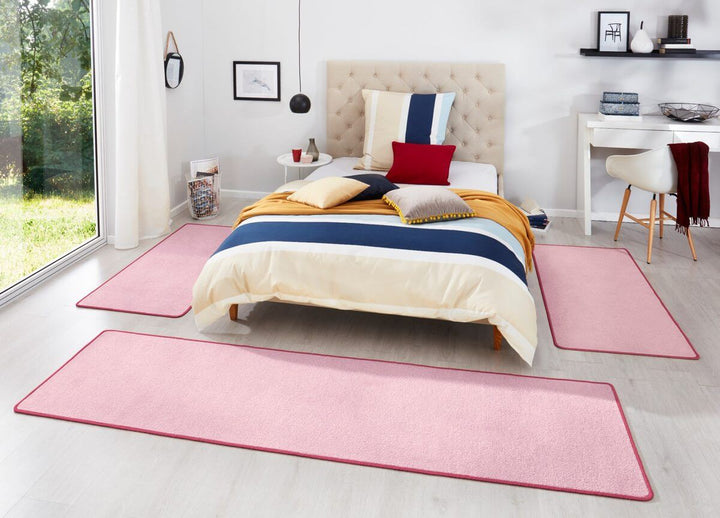 The Rugs Stylish Uni Colour 3-in-1 Rug Set - Quality Comfort