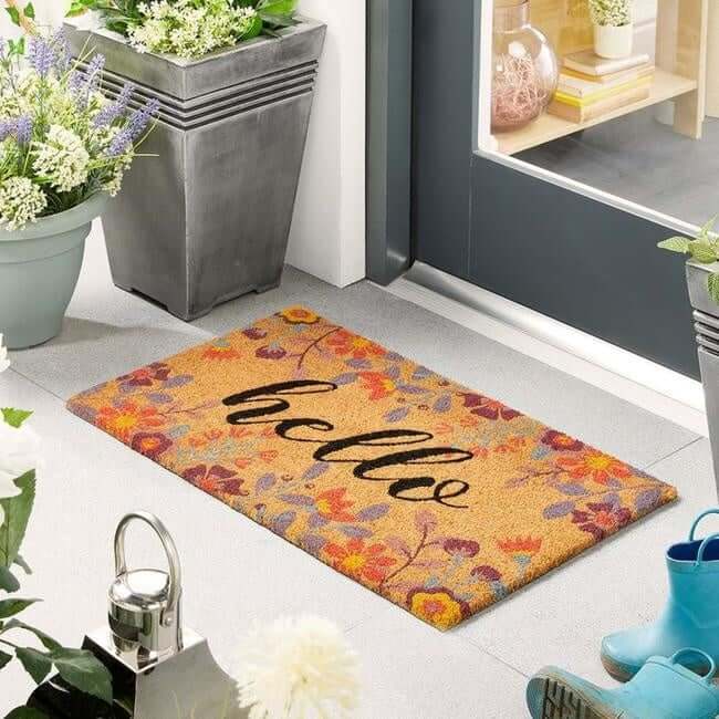 The Rugs Outdoor Natural Coir Mats 45x75 cm | Eco-Friendly