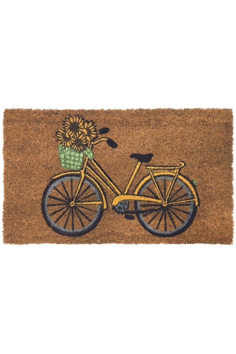 Vintage Bicycle Coir Doormat Gainsborough 40x70 cm