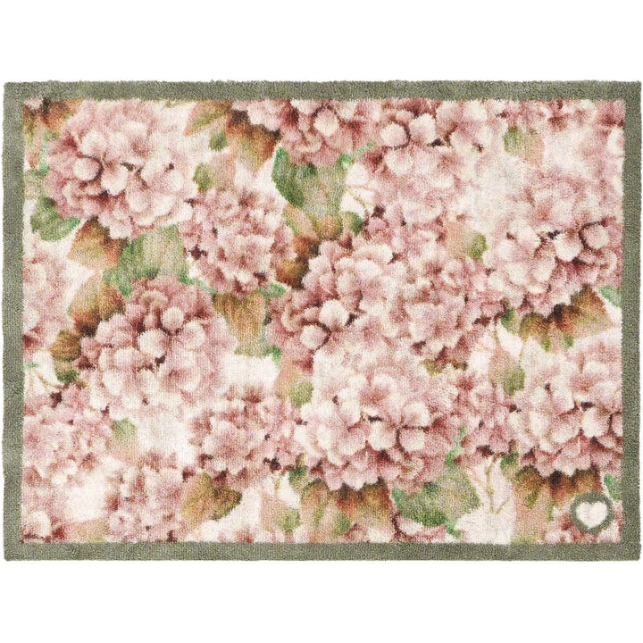 Eco-Friendly Nature Light Florals Mat Washable, Non-slip | The Rugs