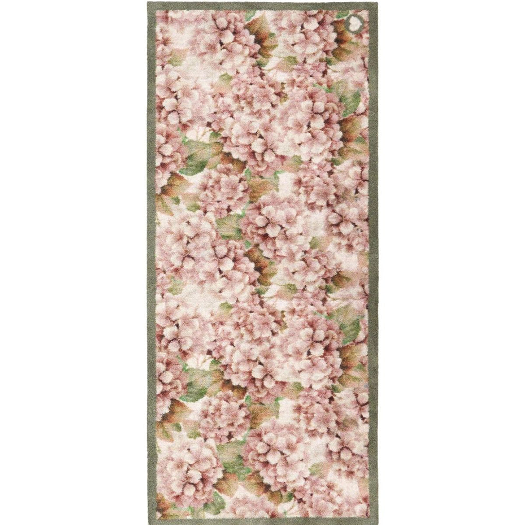 Eco-Friendly Nature Light Florals Mat Washable, Non-slip | The Rugs